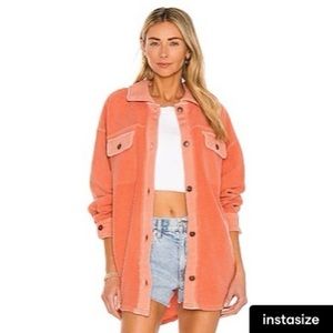 Free People Ruby Jacket - Scarlet Ibis